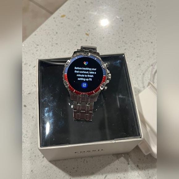 Mens Fossil Smartwatch Gen 5 Garrett - Picture 5 of 6